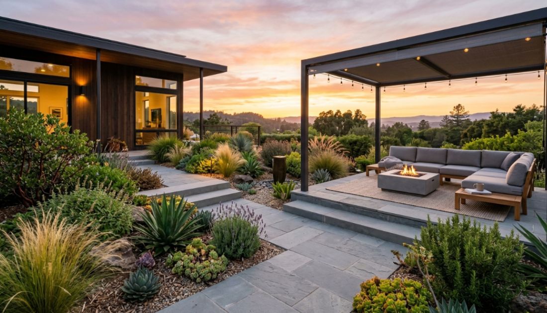 low-fuss outdoor design