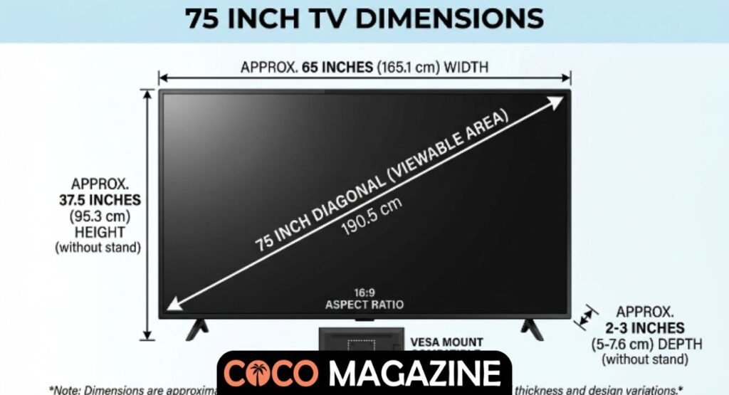 Best TV Stand Size for a 75 Inch TV