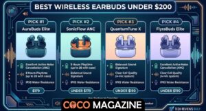 Best Wireless Earbuds Under 200 Dollars 2024