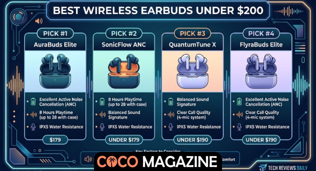 Best Wireless Earbuds Under 200 Dollars 2024